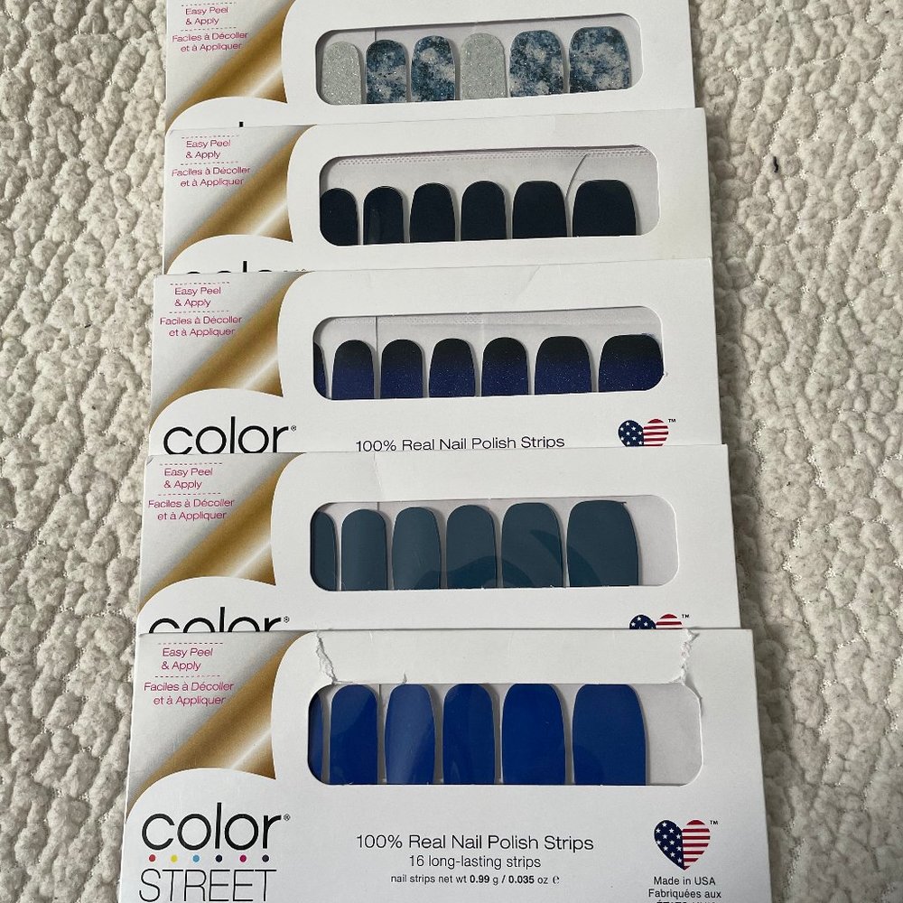 RETIRED COLOR STREET BUNDLE - DARK BLUE